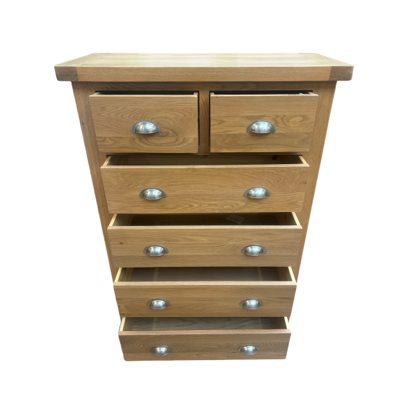 York Oak 2 Over 4 Chest